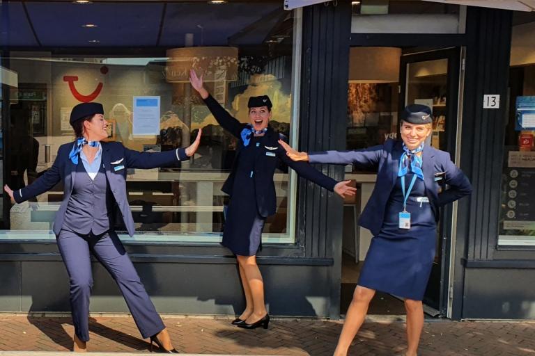 TUI fly crew vliegt uit over Nederland